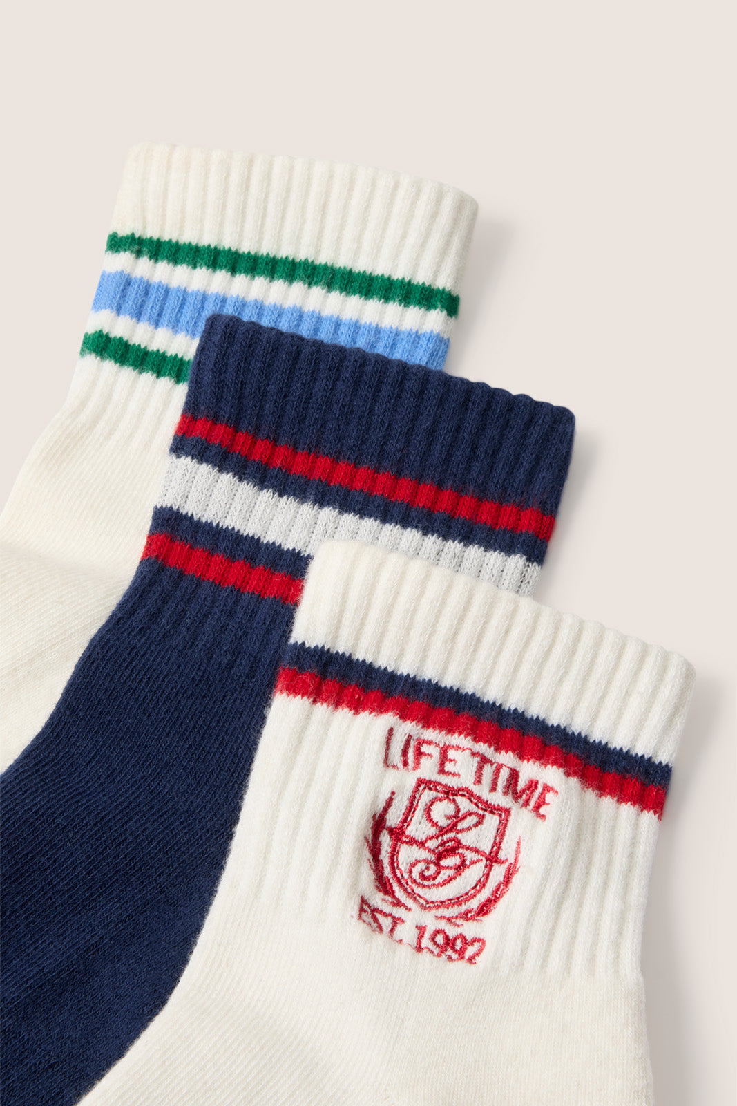 Lifetime Quarter Sock 3 Pack