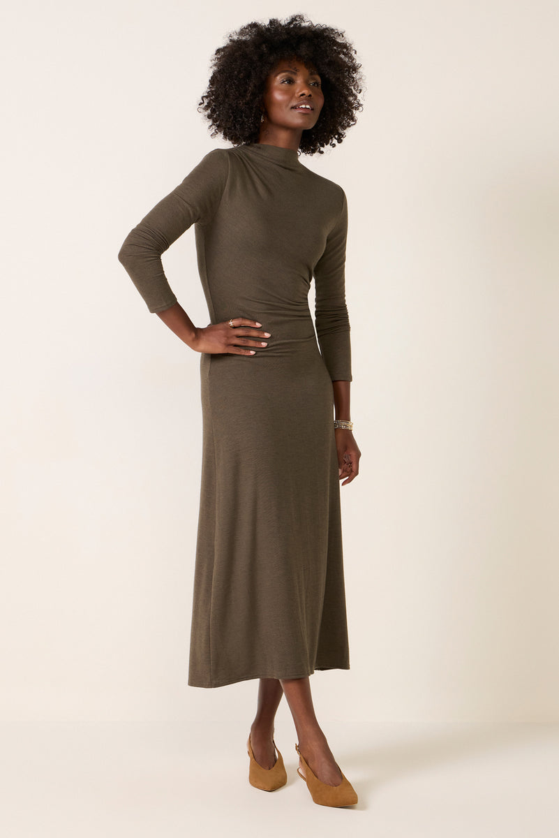 come a long way midi dress Margaret Cozy line midi maxi dress 10-28-25 Size:22 36/37 T-Shirt Knit Dress -