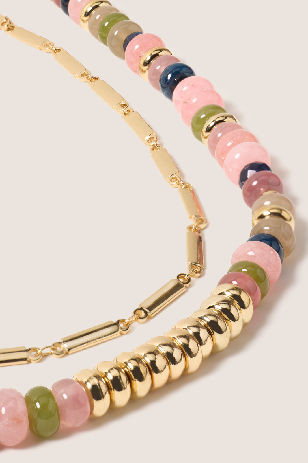 Shaye Stone Layer Necklace