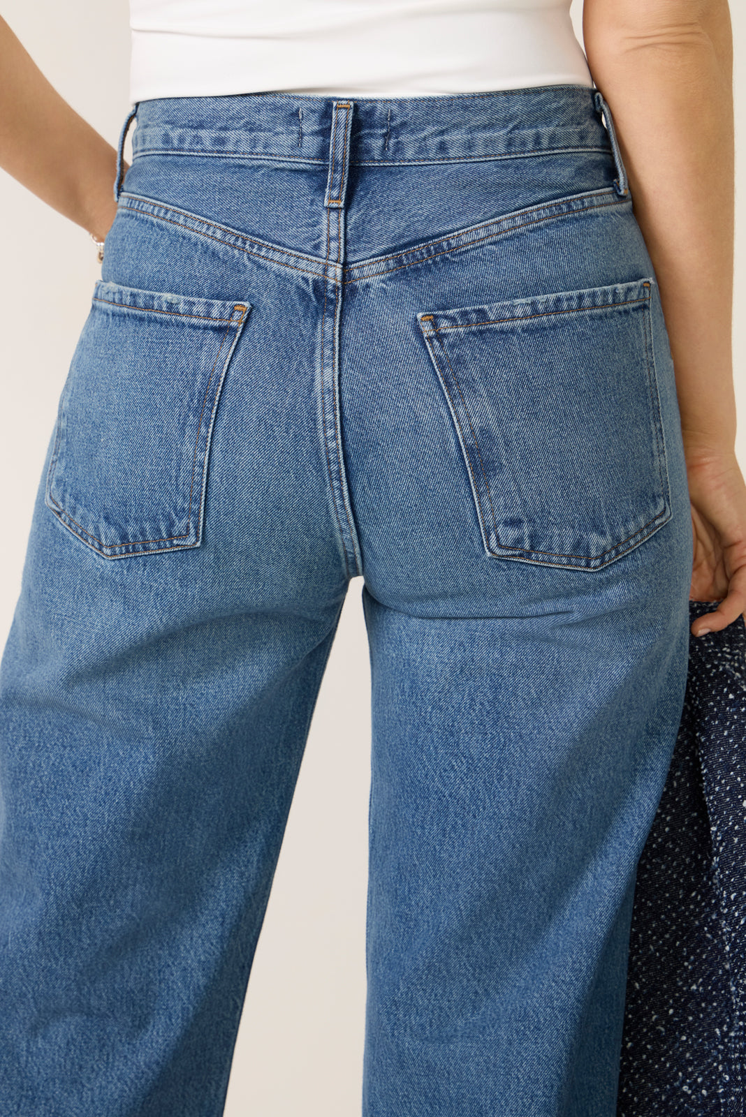 Ren 32` Wide Leg Jean