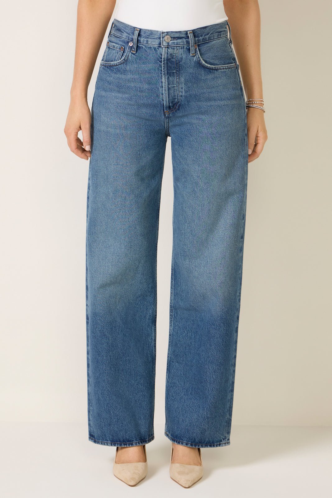 Ren 32` Wide Leg Jean