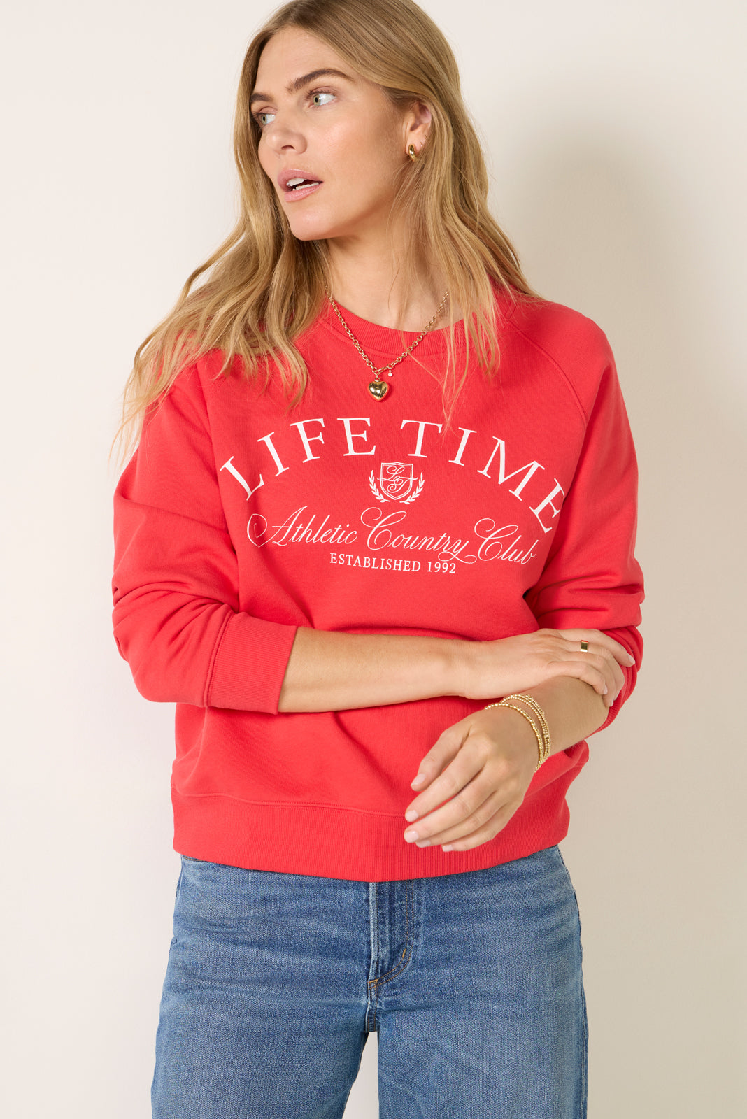 Raglan Crew Sweatshirt
