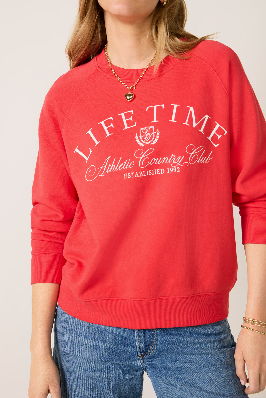 Raglan Crew Sweatshirt