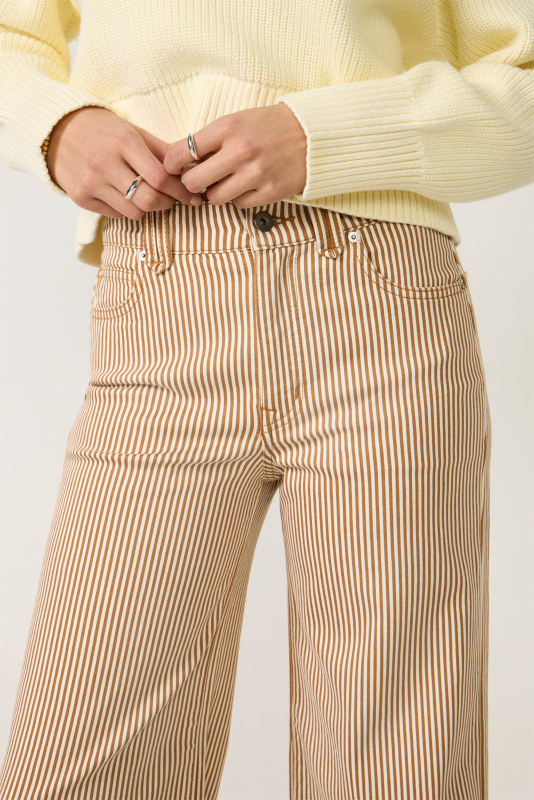 Joelle Stripe Wide Leg Pant