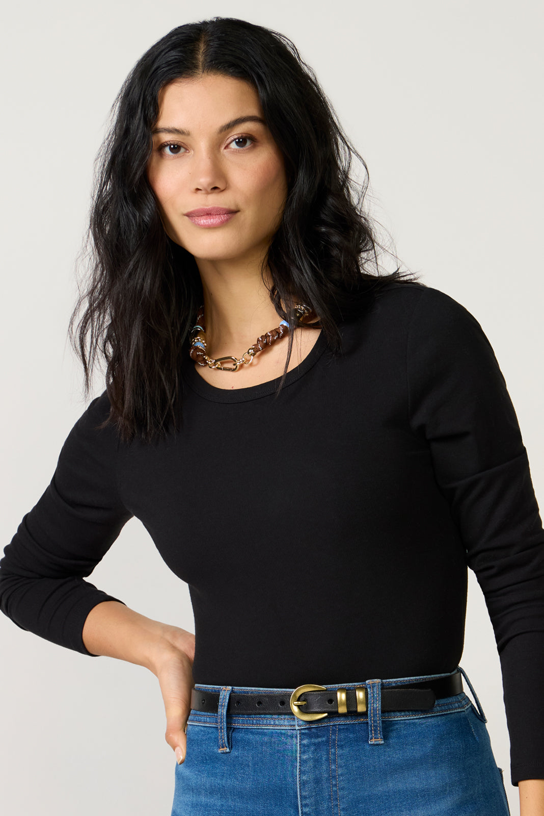 Second Skin Crew Long Sleeve