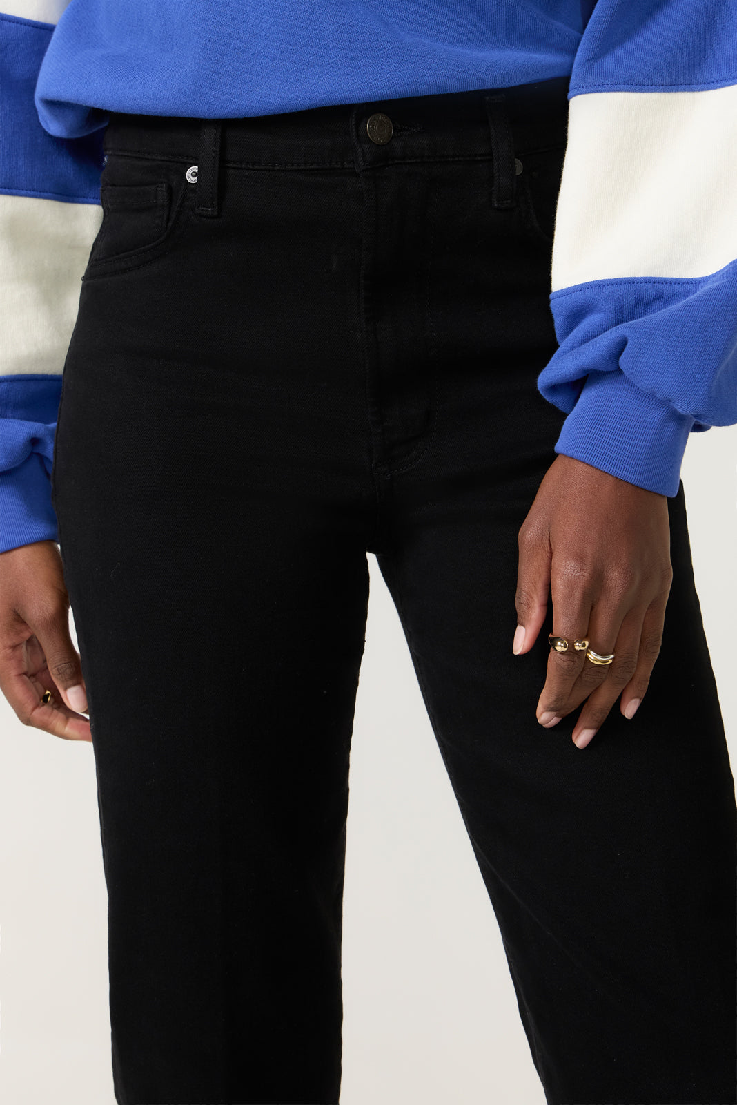 Caia High Rise Straight Jean