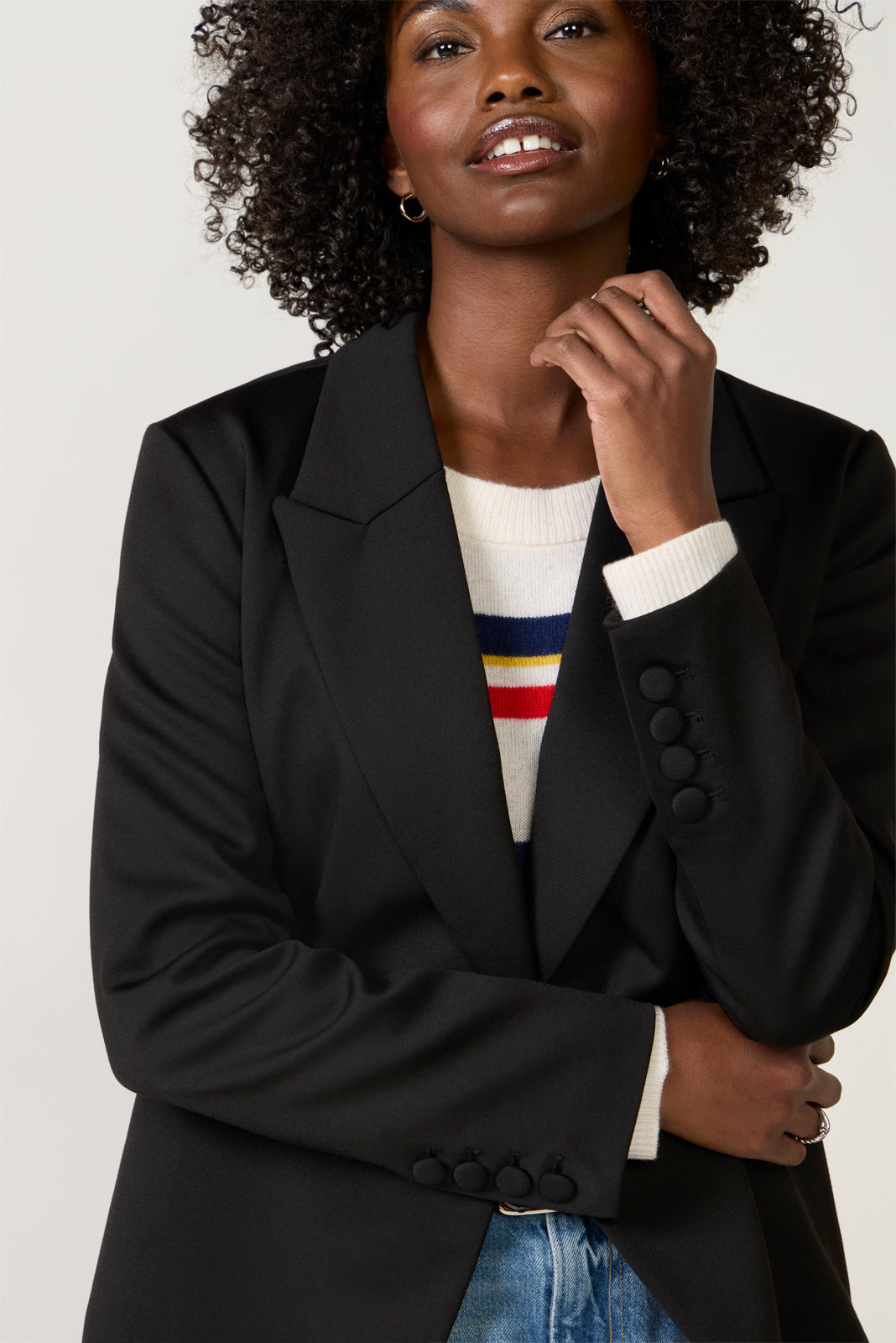 Chrissy Ponte Blazer