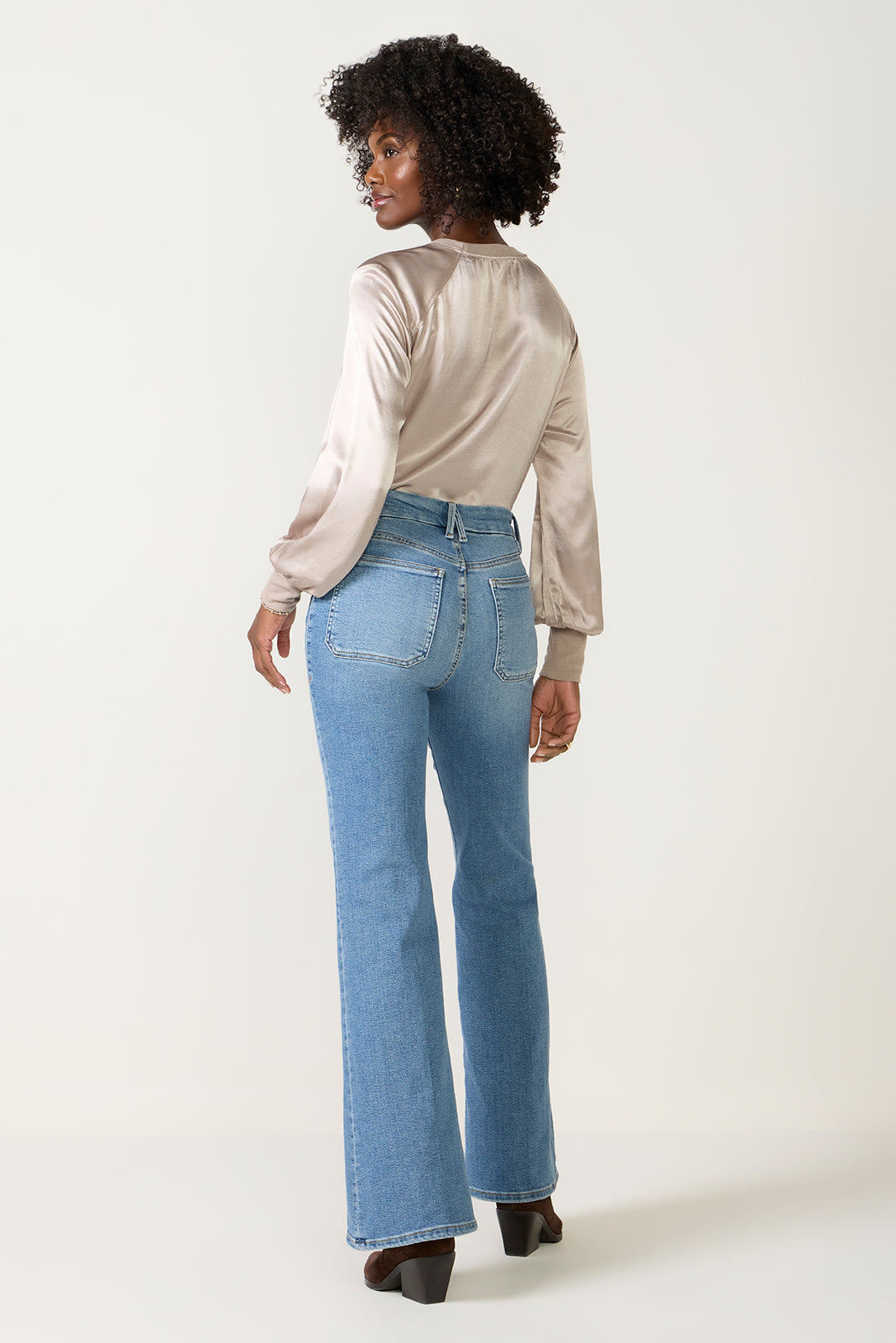 Good Legs Flare Patch Pocket Jean