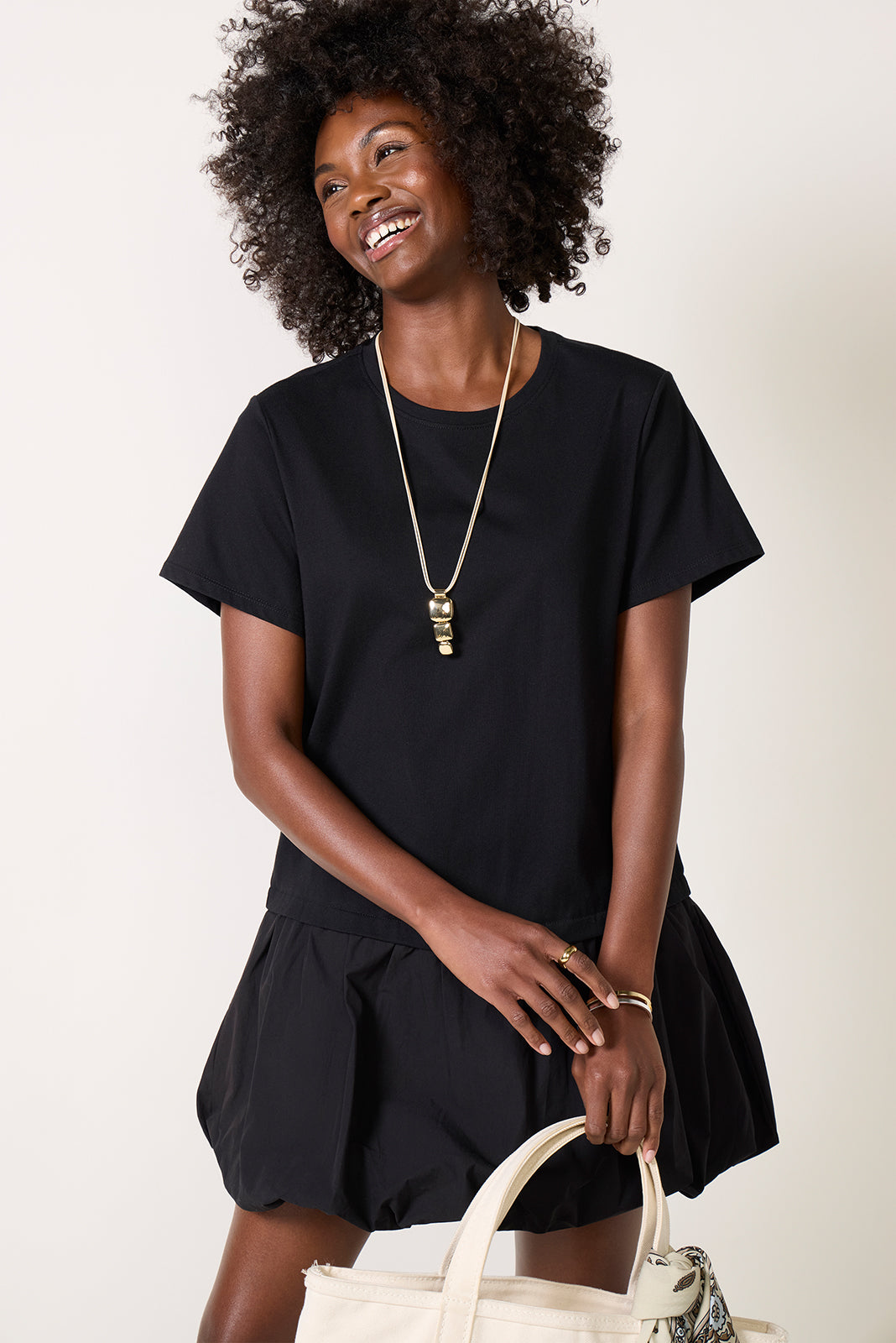 For Keeps Bubble TShirt Dress