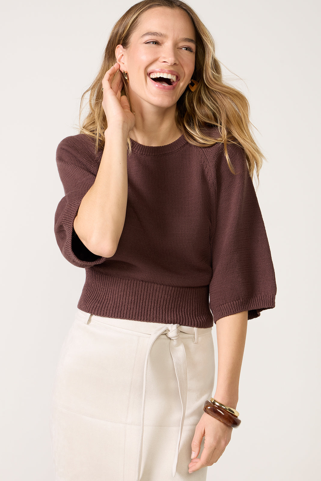 Lori Easy Sweater Tee