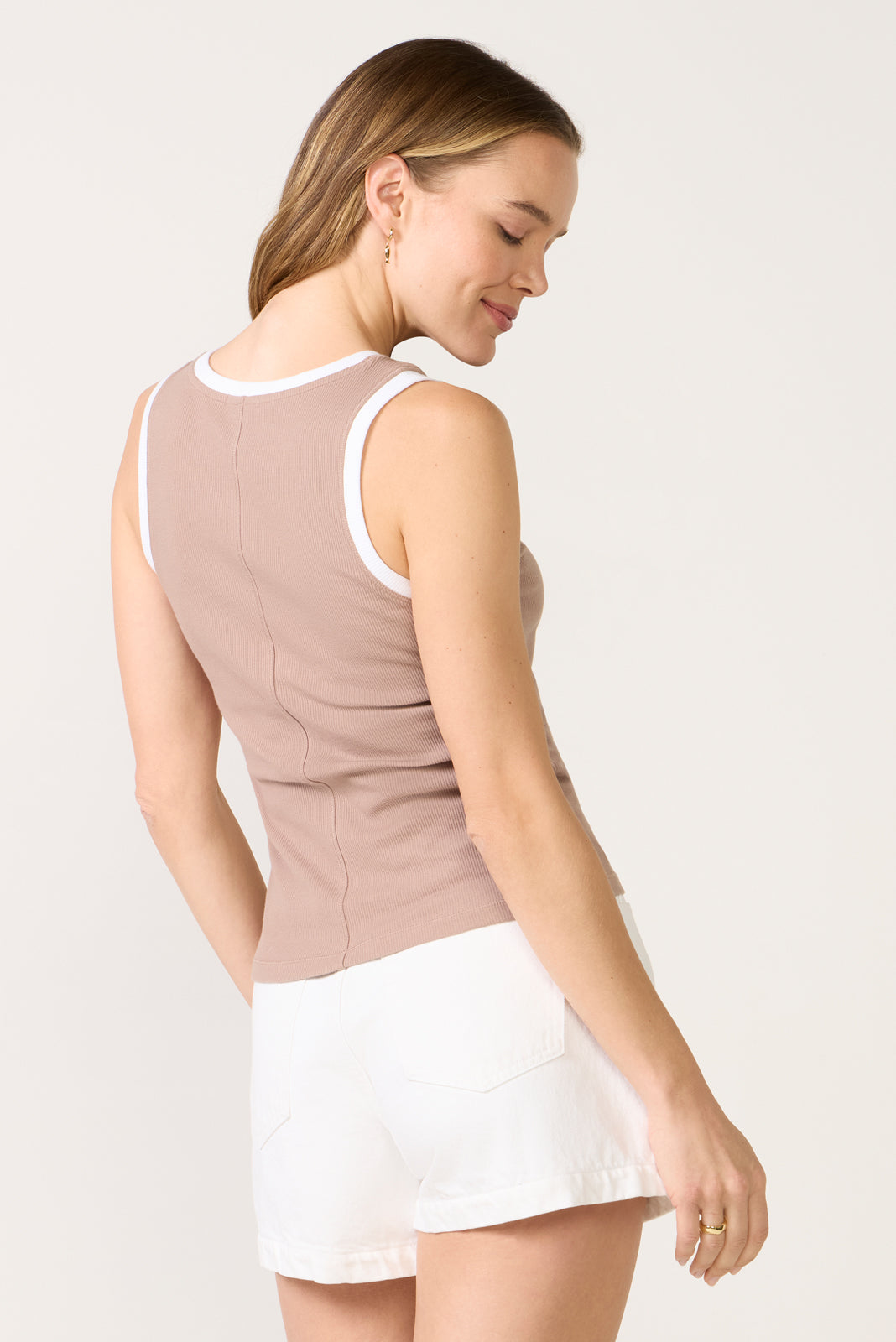 Sirena Colorblocked Rib Tank