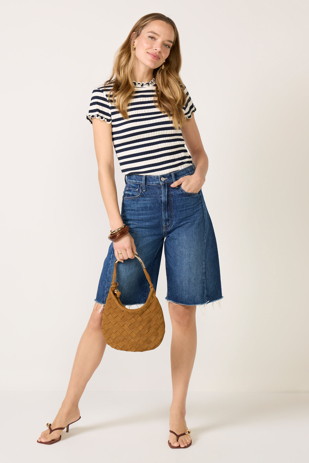 The Half-Pipe Bermuda Fray Short