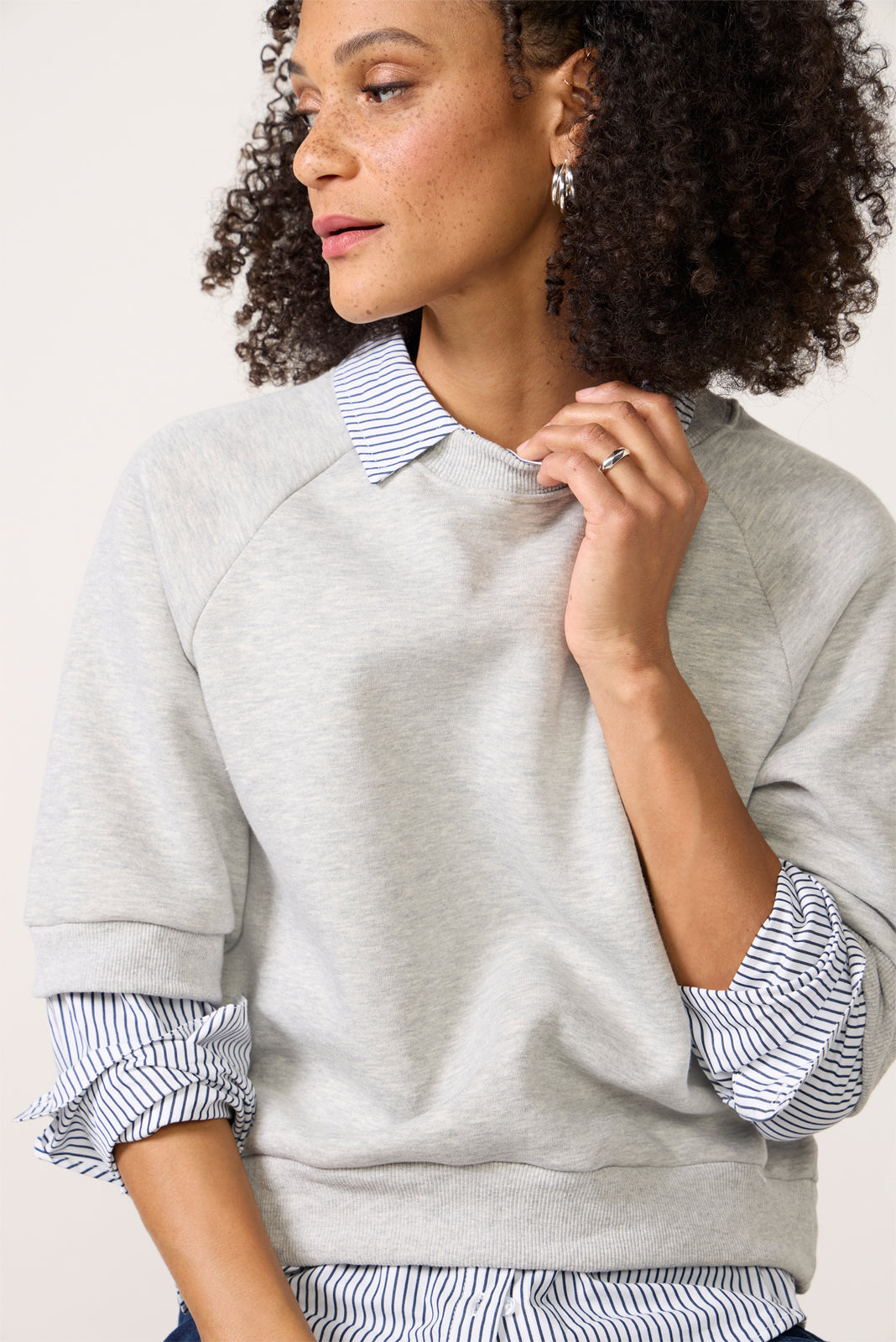 Anniston Twofer Sweatshirt