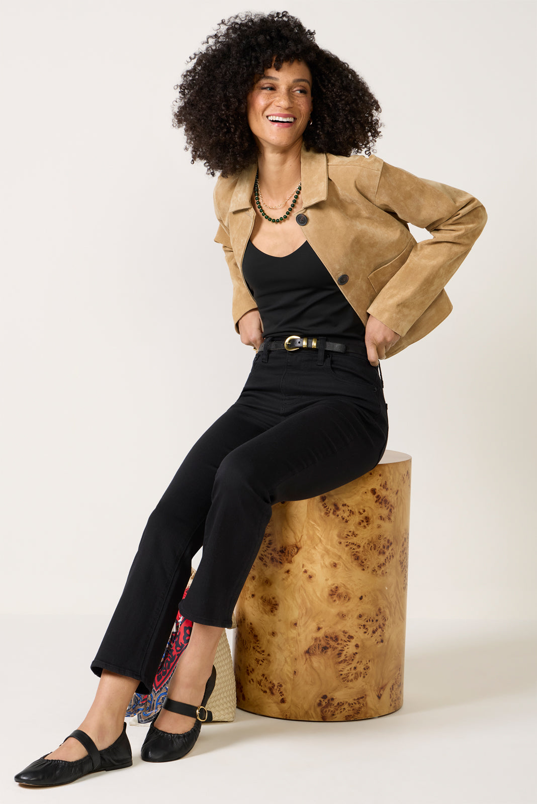 Lennon Crop Bootcut Jean