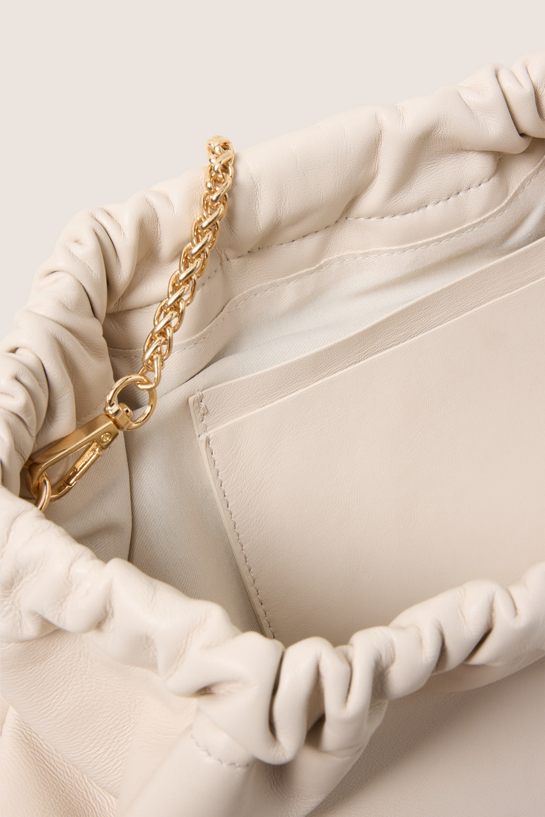 Whitney Leather Clutch