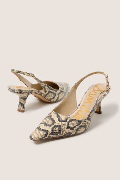 HEWN ヒューン pointed sling back heelヒール Bianka Sling Back Heel