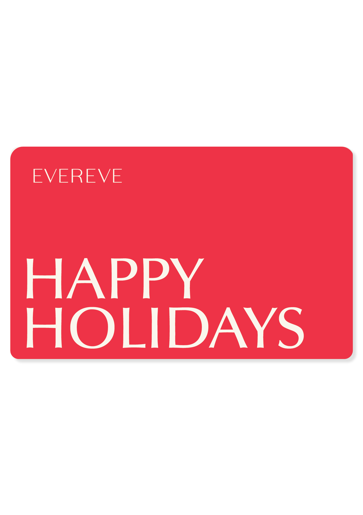 Happy Holiday Gift Card