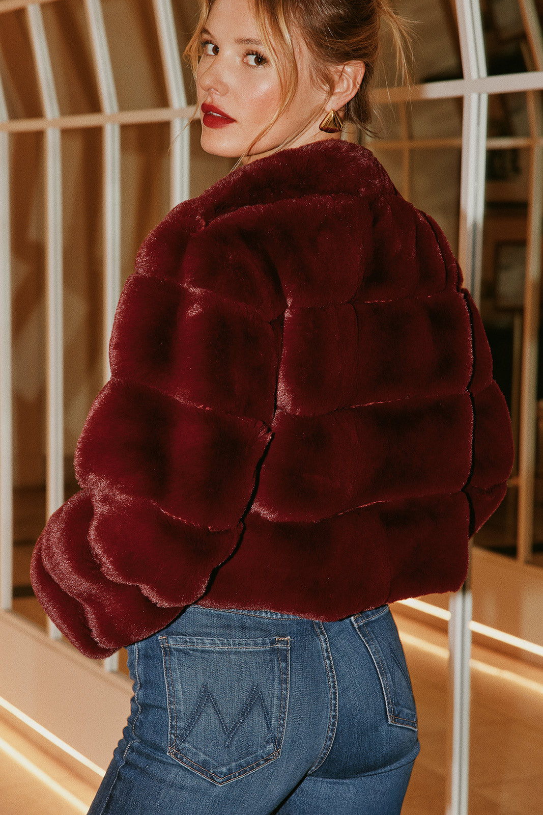 Page Turner Fur Jacket