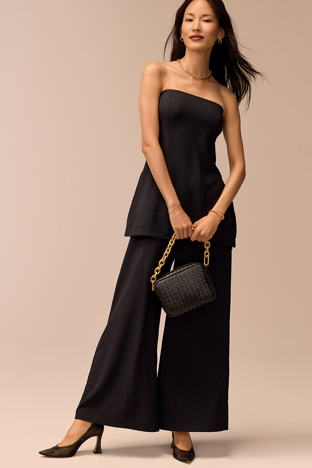 Jess Strapless Jumpsuit