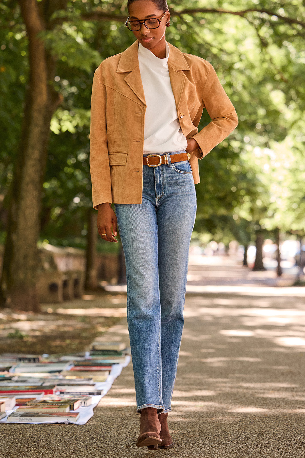 Josie Relaxed Mockneck Tee