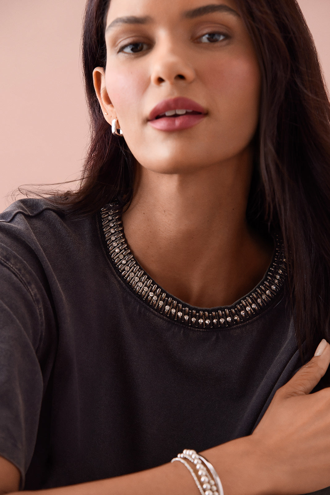 Paola Embellished Tee