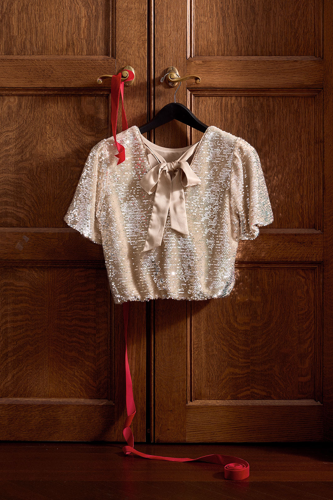 Grace Sequin Bubble Top