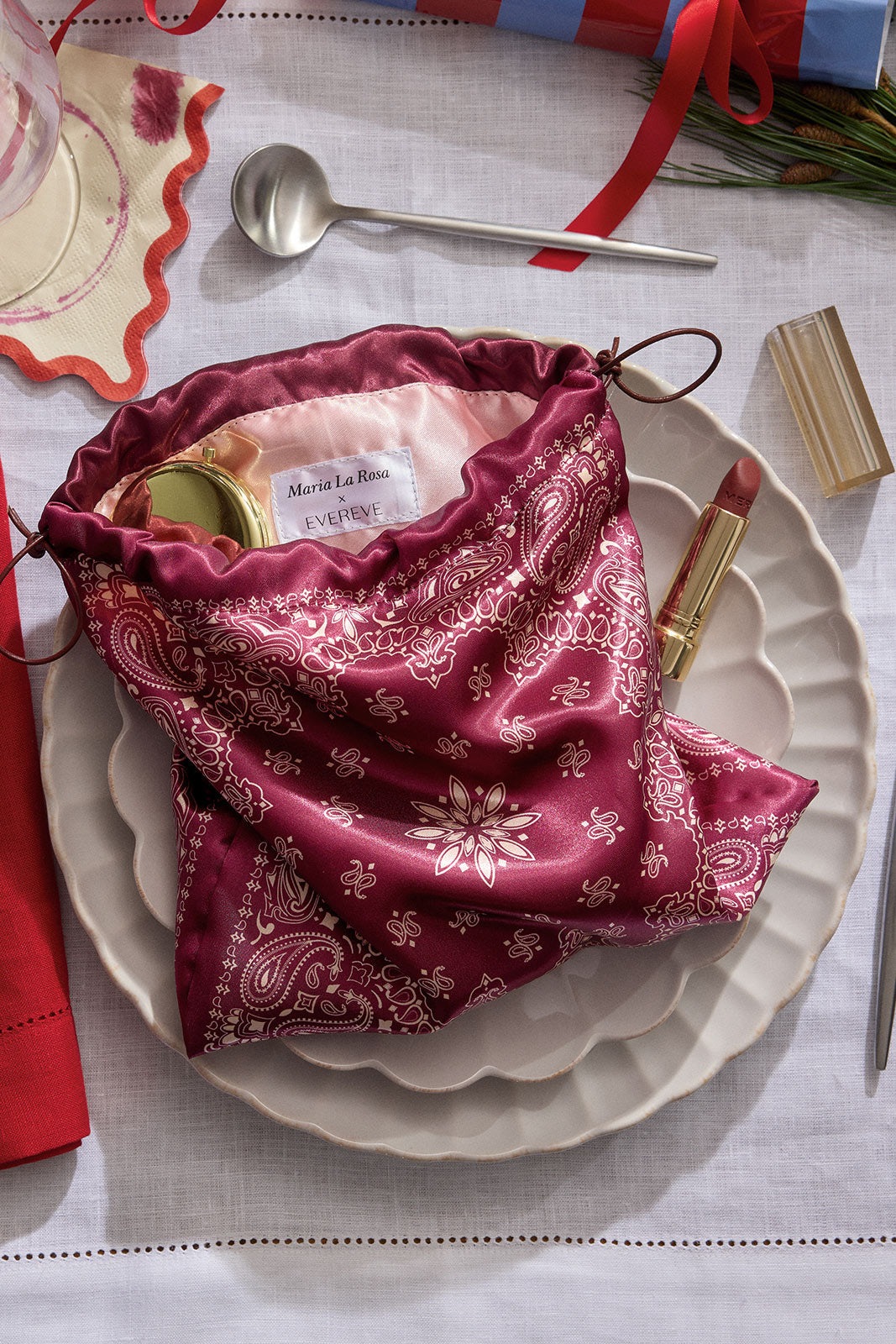 Satin Bandana Pouch