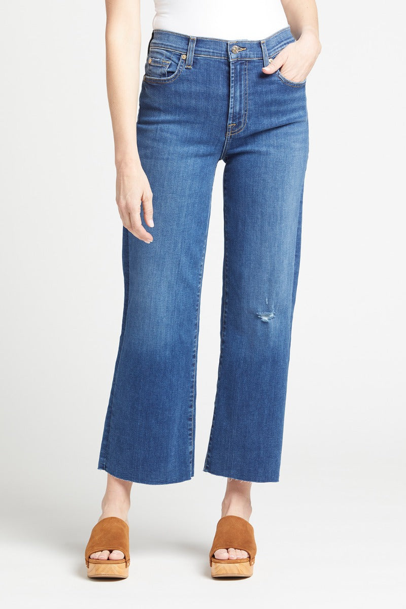 Cropped Alexa with Cut Hem