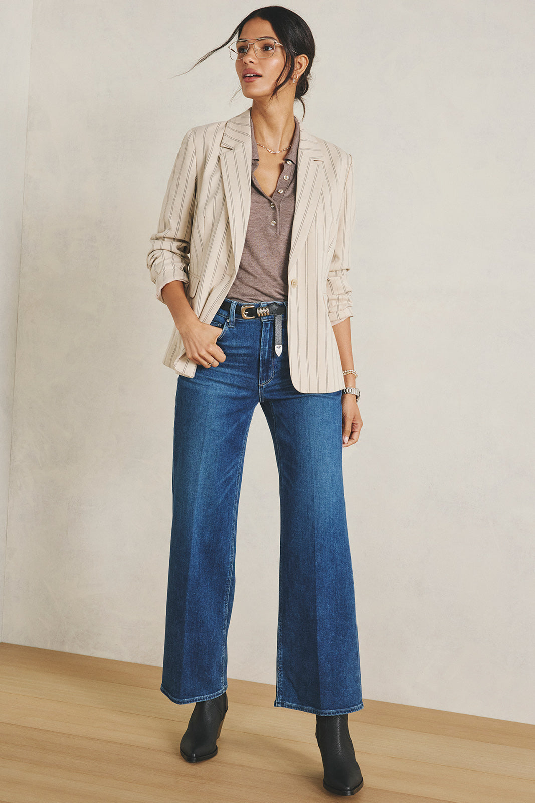 Rory Multi Stripe Blazer