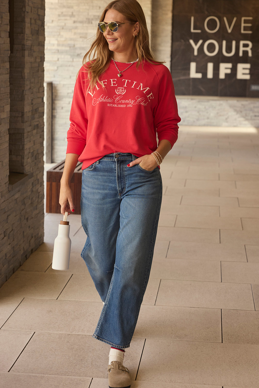 Raglan Crew Sweatshirt