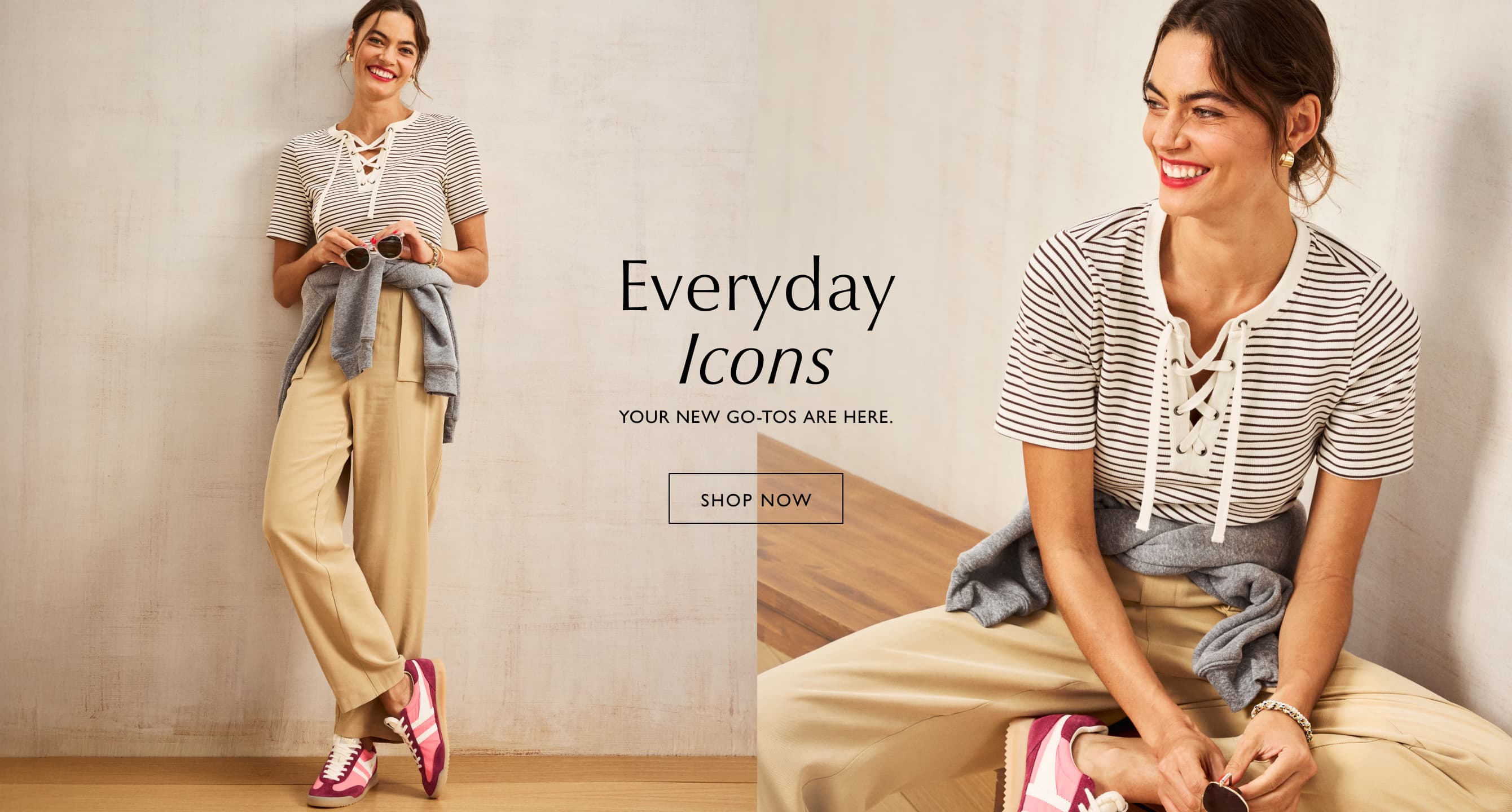 Everday Icons, Your new go-tos are here. Shop Now