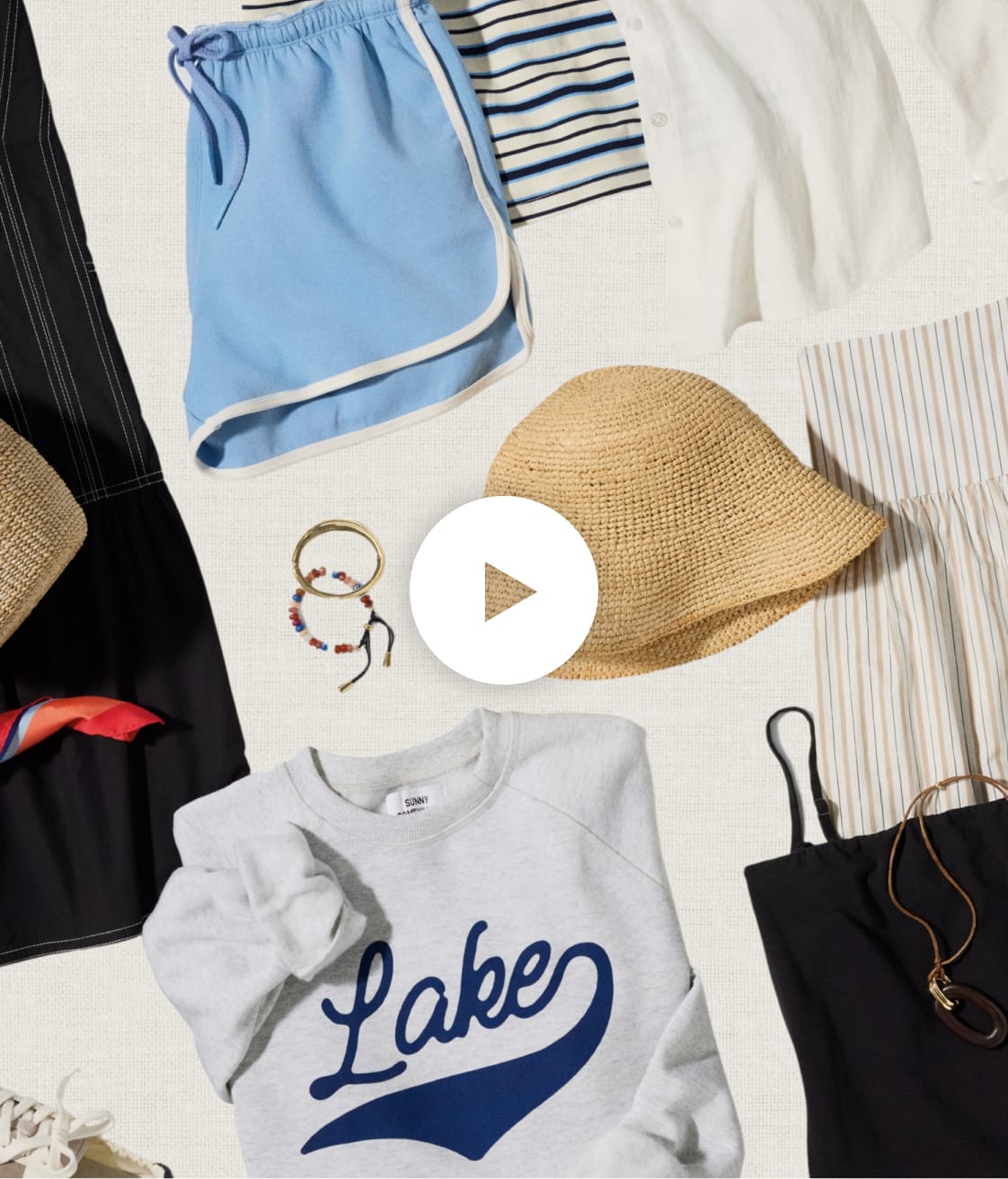 image of several summer weekend looks