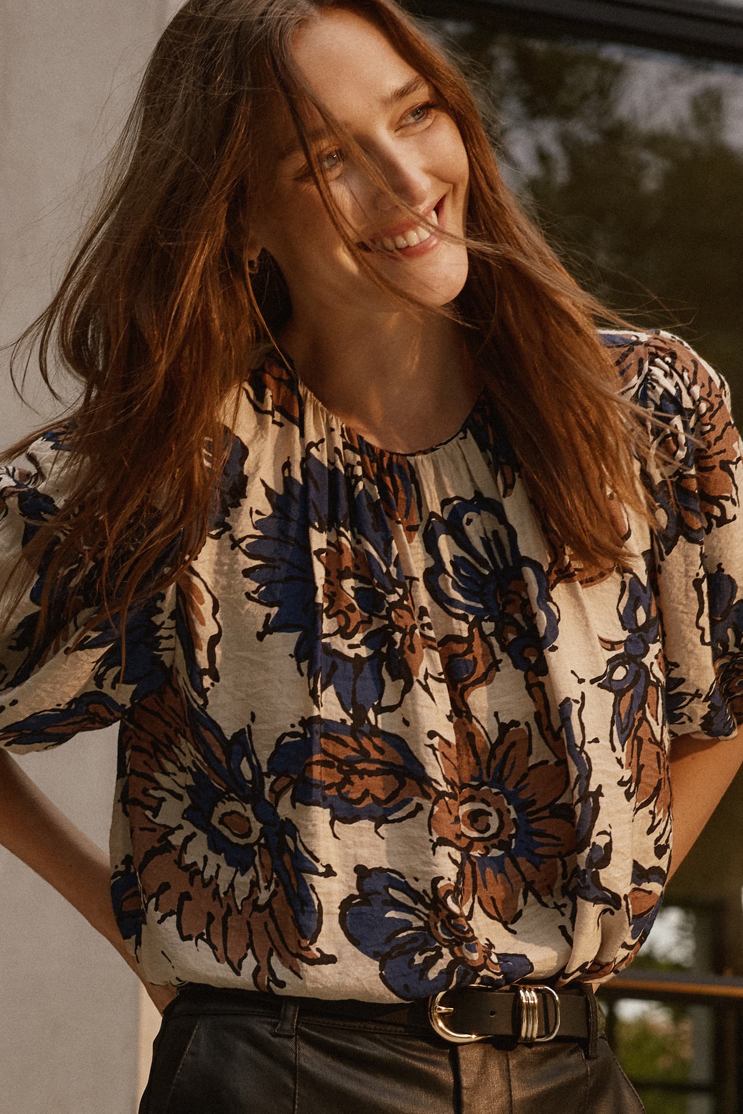 Elowyn Short Sleeve Blouse