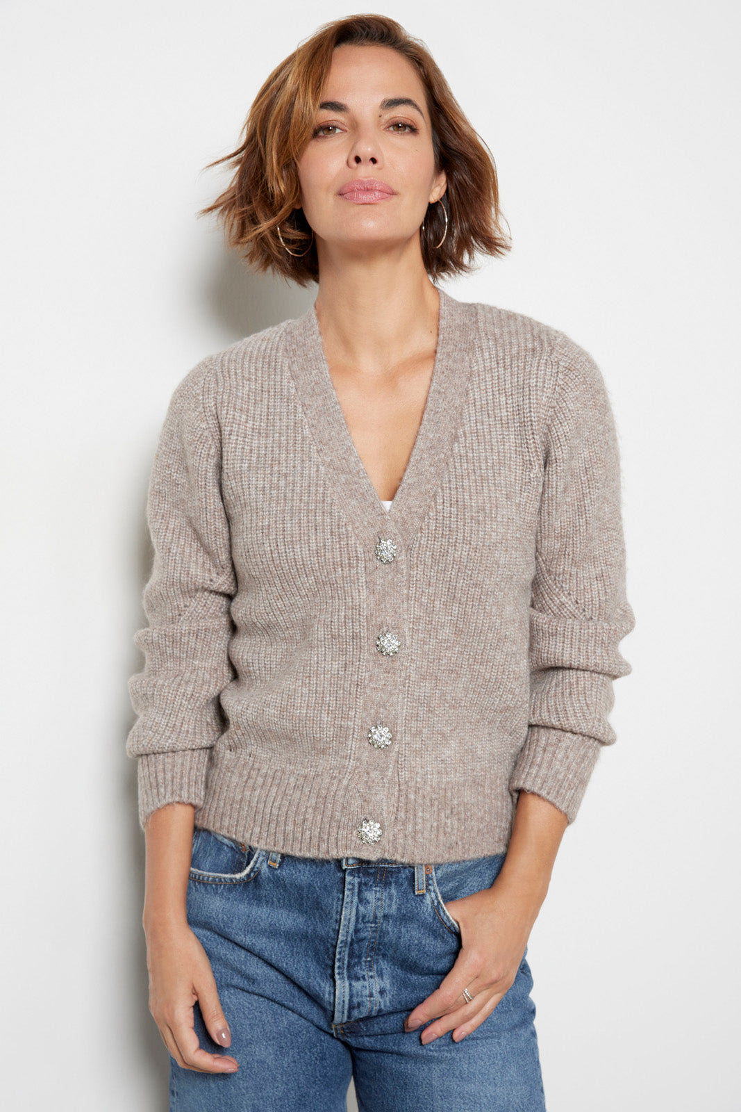 Celeste Jewel Button Cardigan