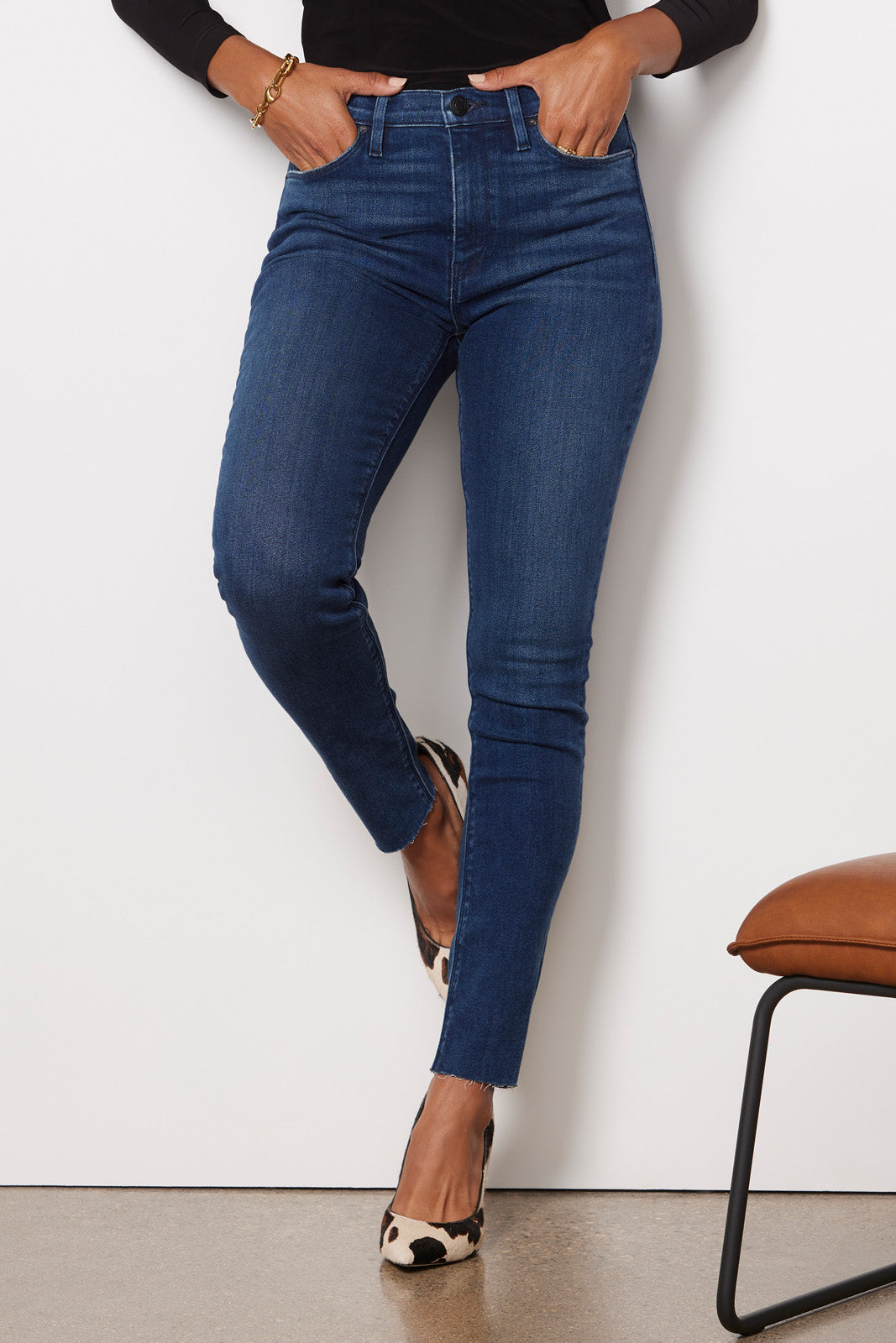 Barbara High Rise Skinny