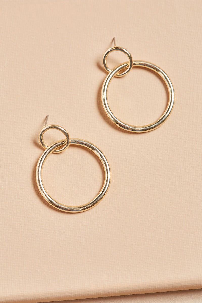 Mara Double Hoop Earrings