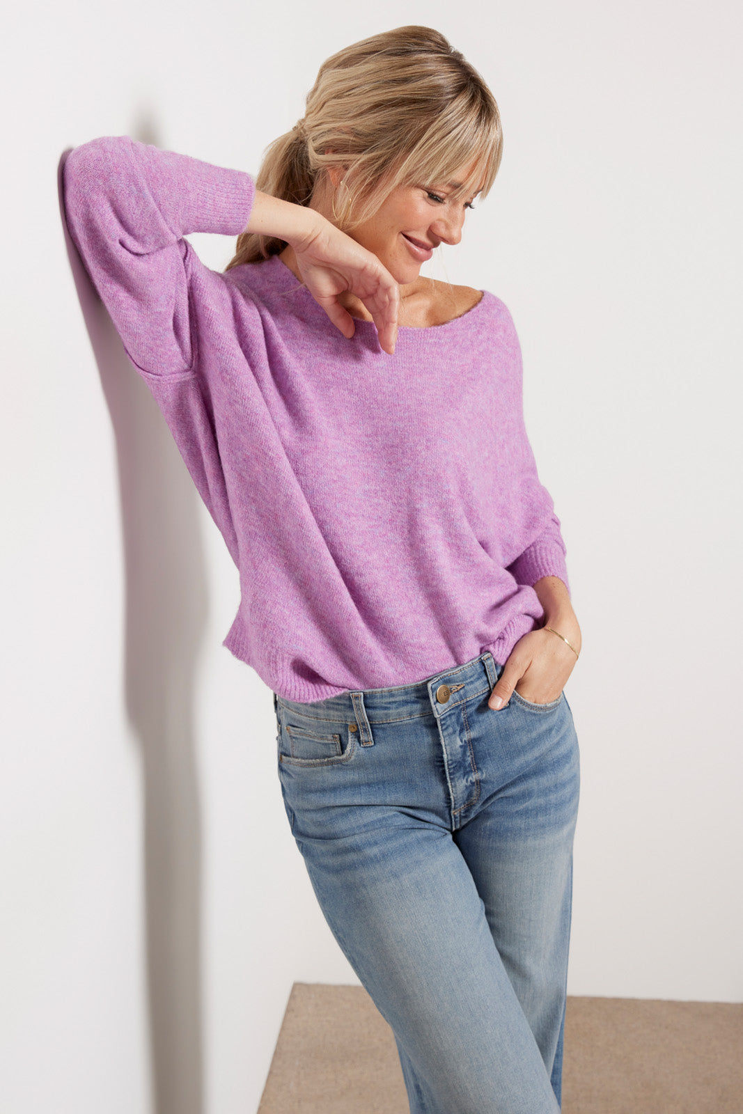 Jessie Off Shoulder Pullover