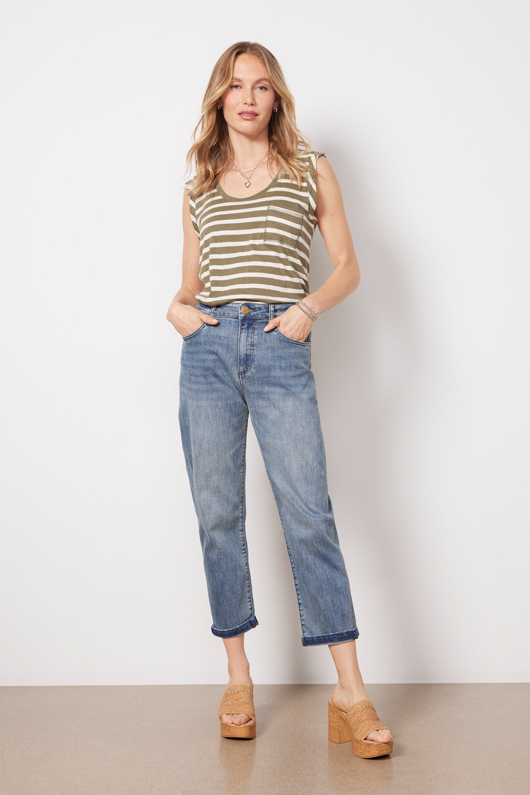 Sienna Baggy Boyfriend Crop