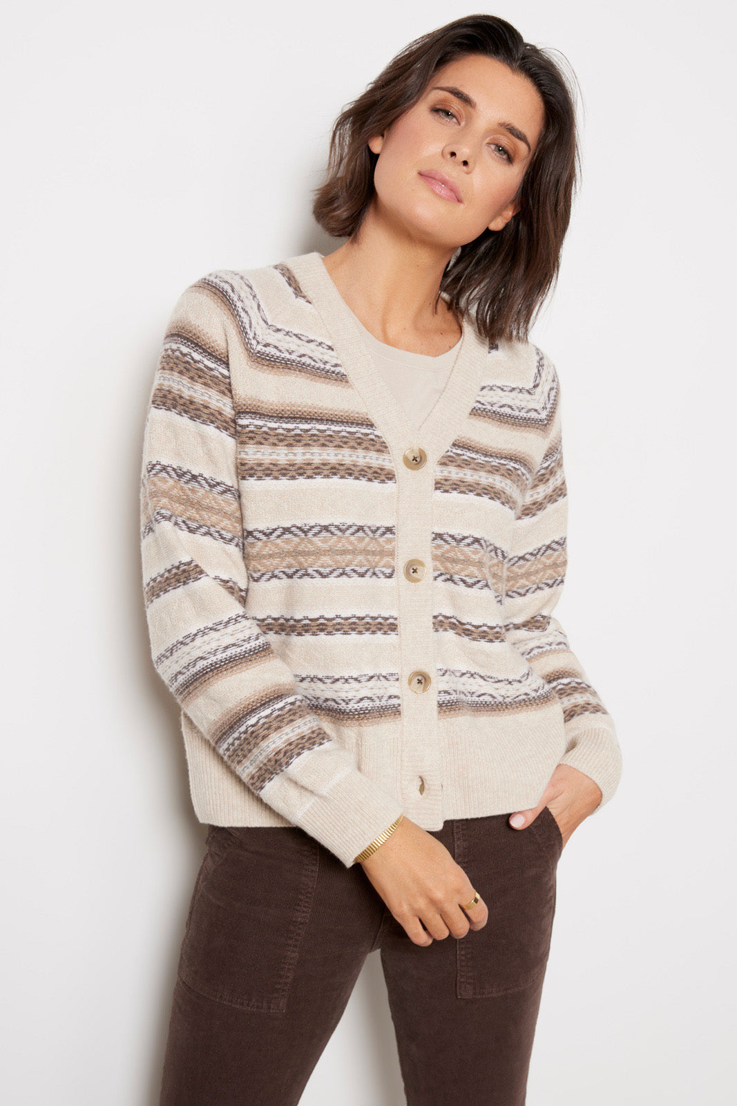 Highland Fair Isle Cardigan